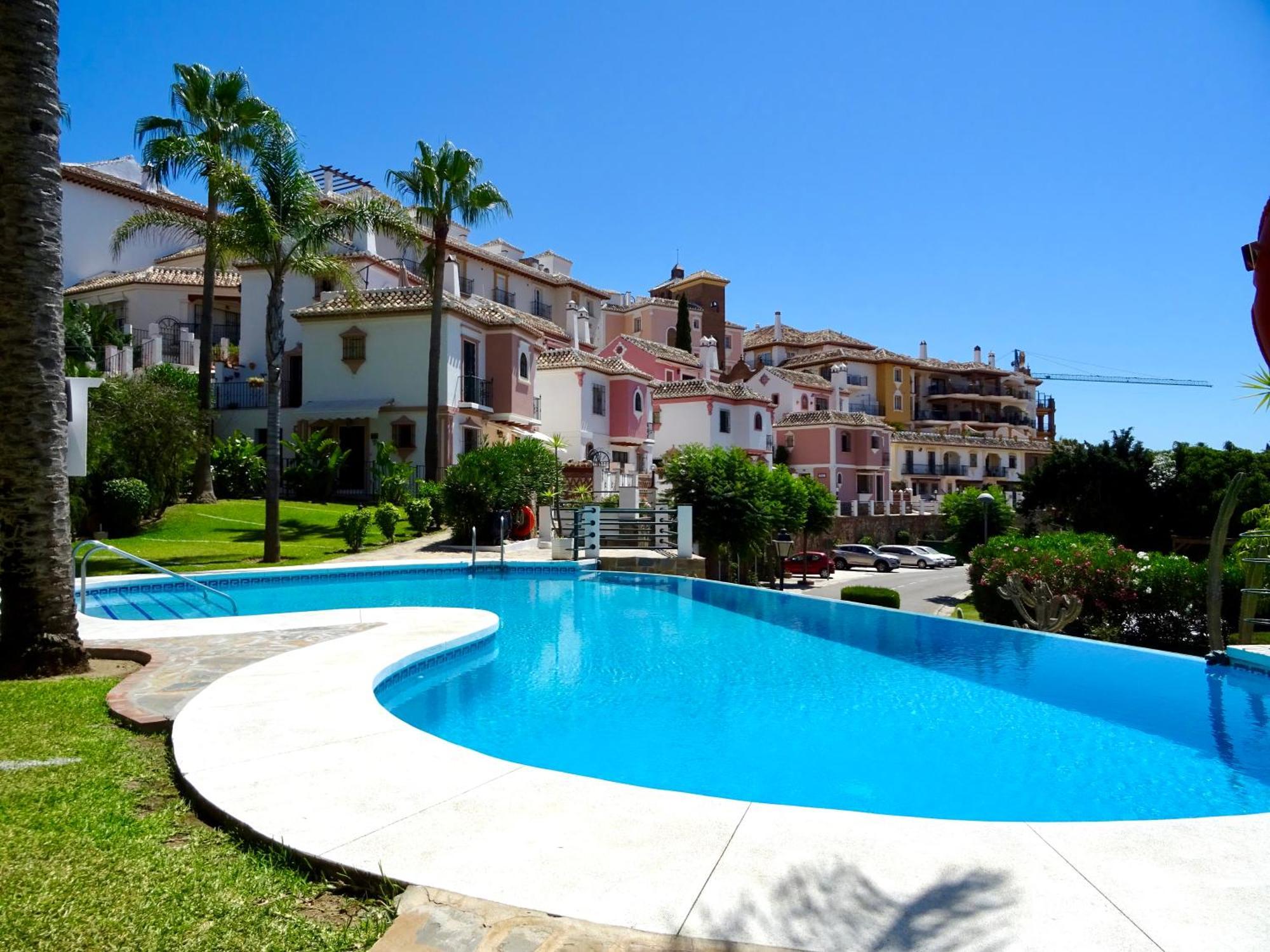 Semidetached Duplex Home At Puebla Aida, Mijas Golf With Pool, Golf And Sea Views Malaga Zewnętrze zdjęcie
